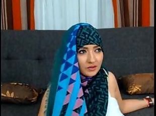 Teaser muslim gal_with nice tits and fat ass